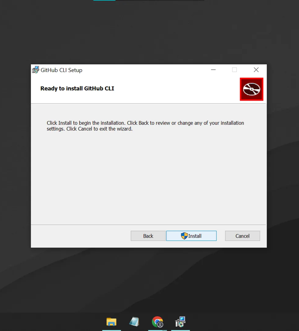 GitHub CLI Setup Step 2